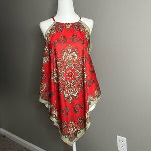 Beautiful bandanna pattern top from Zara Size small